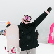 Принцесса снежного склона на курорте «Роза Хутор» 2023 фотографии