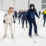 Мастер-класс по беговым лыжам на курорте «Газпром» 2023 фотографии