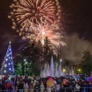 Новый год на площади Флага 2019/20 фотографии