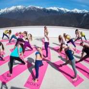 Международный день йоги на «Роза Хутор» 2018 фотографии