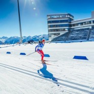 Лыжный забег на курорте «Газпром» 2021 фотографии