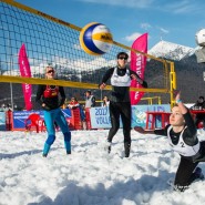 Чемпионат по волейболу на снегу 2020 фотографии
