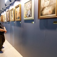 Выставка Никаса Сафронова «Ожившие полотна» фотографии