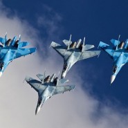 Выступление пилотажной группы «Соколы России» 2017 фотографии