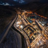 Акция «Час Земли» на курорте «Красная Поляна» 2022 фотографии