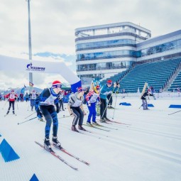 Соревнования по лыжным гонкам на курорте «Газпром Поляна» 2024