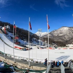 Комплекс для прыжков с трамплина «Русские горки»