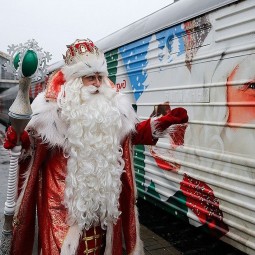 Поезд Деда Мороза в Сочи 2021