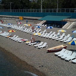 Пляж «Знание» в Адлере