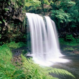 Агурские водопады в Агурском ущелье
