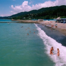 Пляж санатория «Фазотрон»