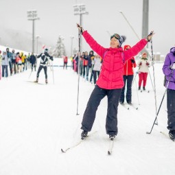 Мастер-класс по беговым лыжам на курорте «Газпром» 2022