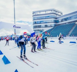 Соревнования по лыжным гонкам на курорте «Газпром Поляна» 2024