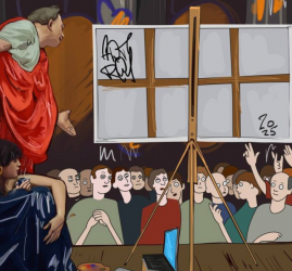 Выставка «Диалоги в Колоннаде»