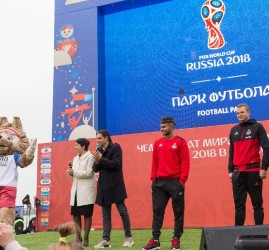 Горный парк футбола на «Роза Хутор» 2018
