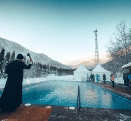 Крещенские купания на курорте «Газпром» 2020