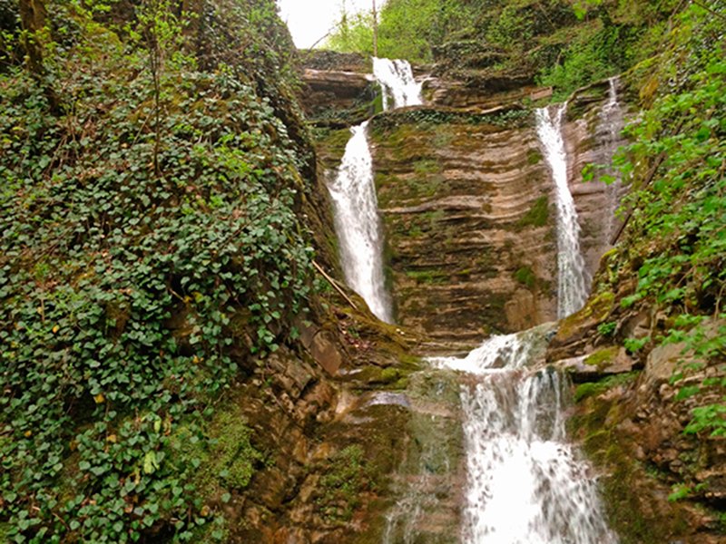 Водопад Псыдах и Шапсуг