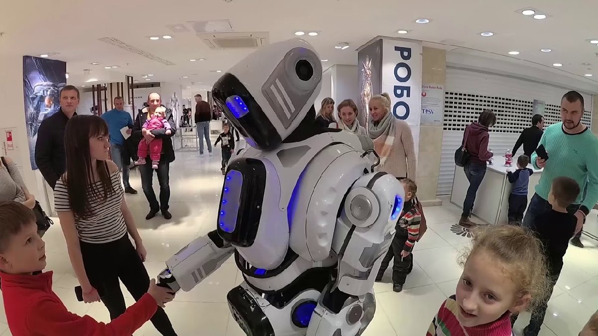 Интерактивная выставка роботов «РОБОПАРК»